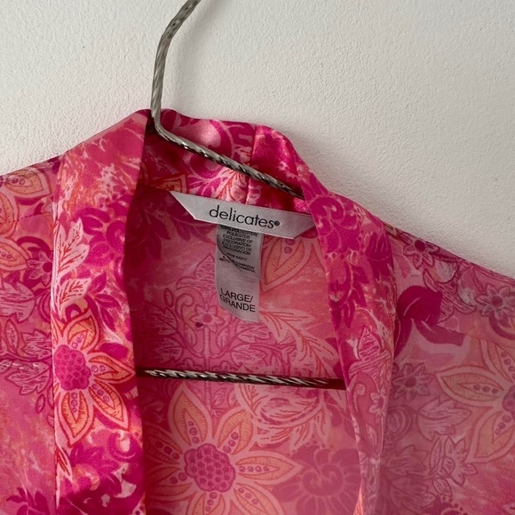 Paisley Babydoll Lingerie Nightgown - Picture 2 of 4